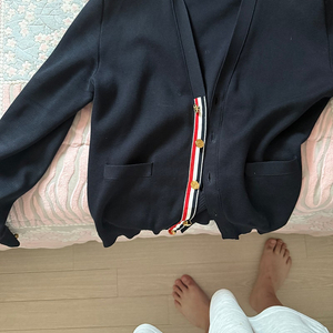 톰브라운 밀라노 스티치 가디건