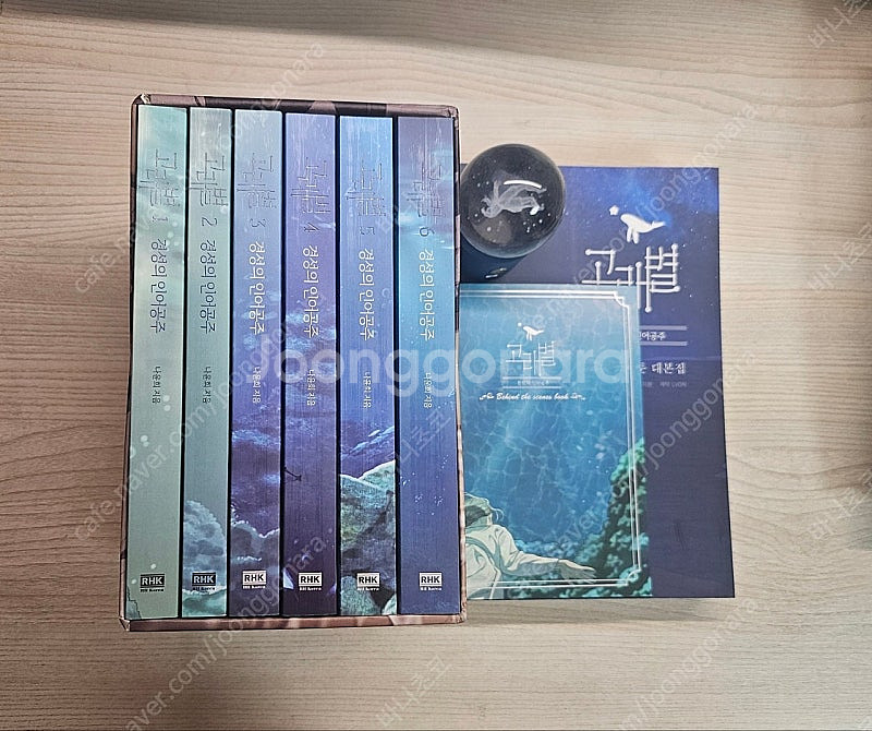 일괄) 고래별 박스본 구슬 램프 비하인드 책자 대본집--0