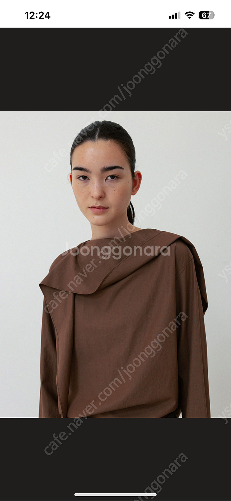rrace long sleeve scarf blouse...--0