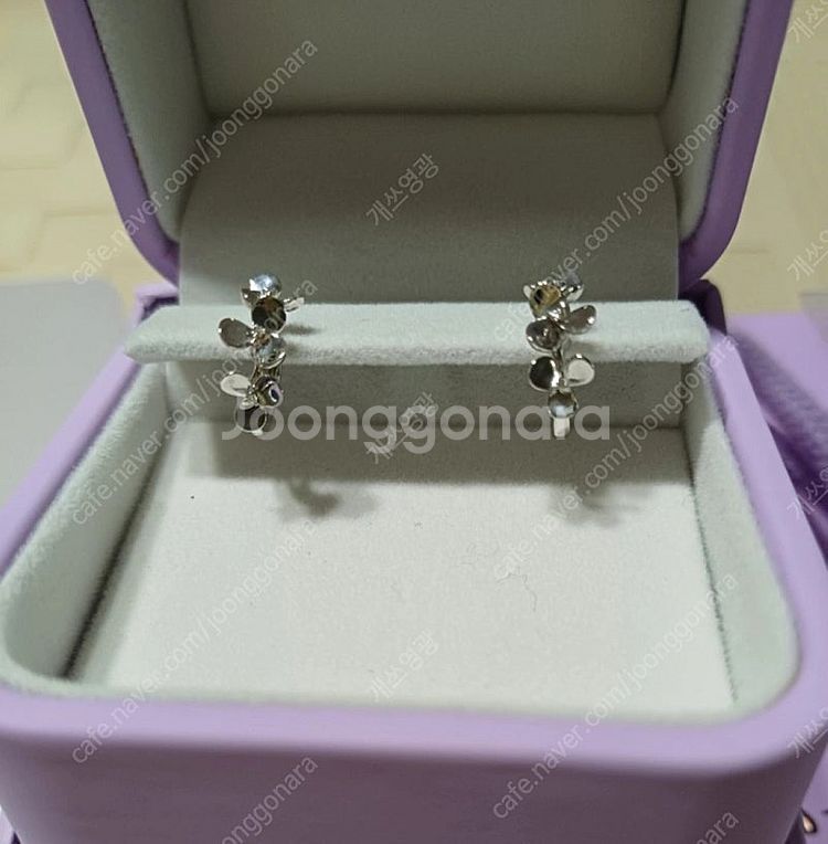 골든듀 스윗블룸 원터치 귀걸이(18k 화골, 다이아)--0
