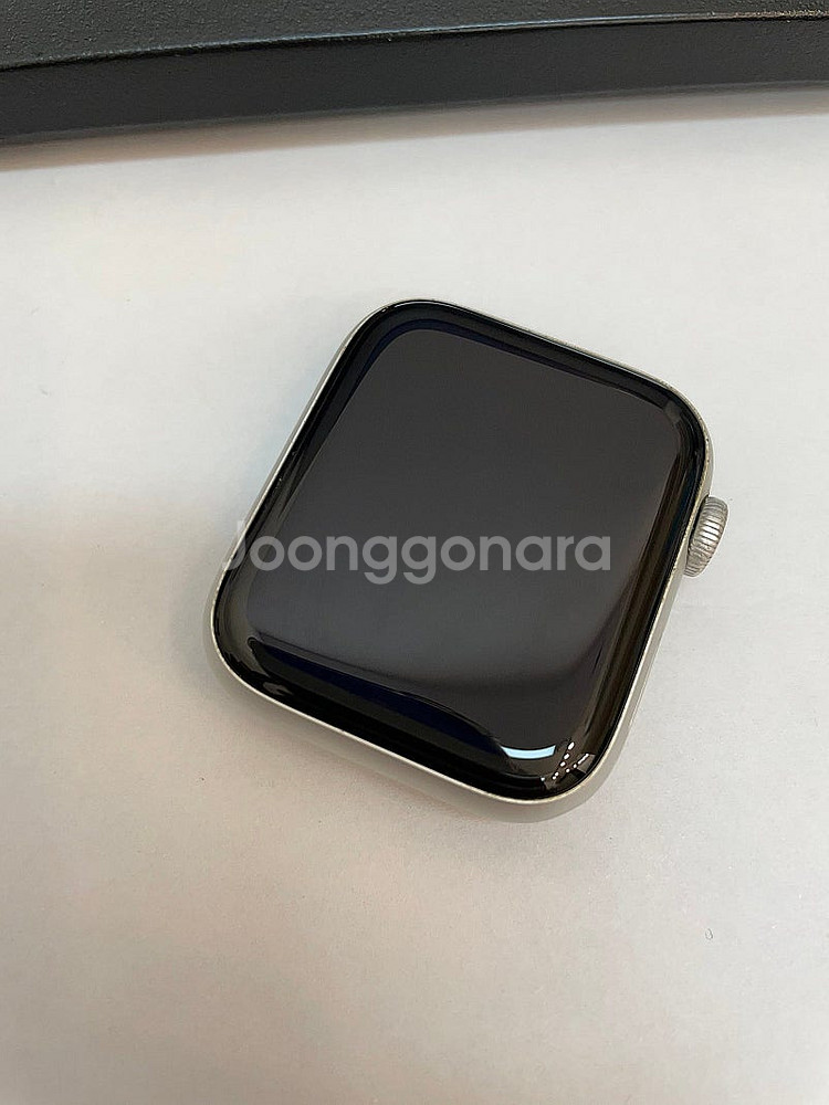 애플워치SE 44mm 나이키 블랙 배터리89% 상태좋은...--2
