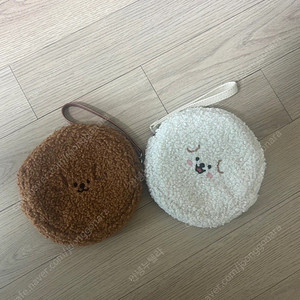 새제품 강아지모양 파우치 2개가격