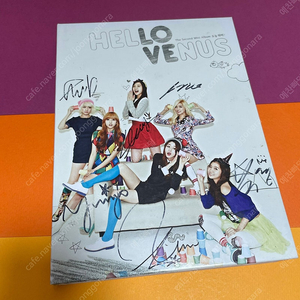 [친필싸인앨범] 권나라 헬로비너스 Hello Venus 미니 2집 '오늘 뭐해'