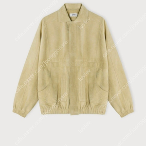 가격인하) 에토스Ethos Leather button blouson 레더버튼 블루종
