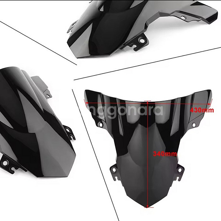 BMW S1000RR 윈드스크린 15~18년식 블랙--1