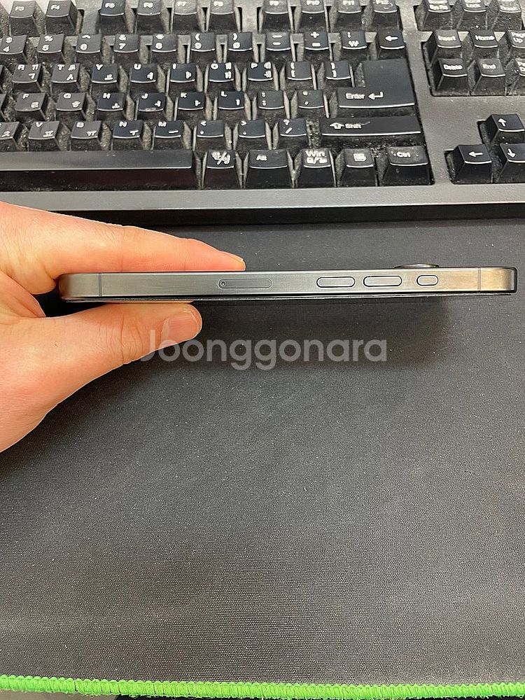 아이폰15프로 블랙 128GB 배터리89% 상태좋은 중...--6