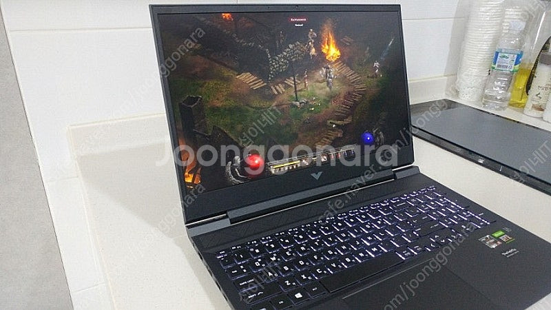 [판매]HP 신형 빅터스 게이밍 노트북/램16G,RTX...--2