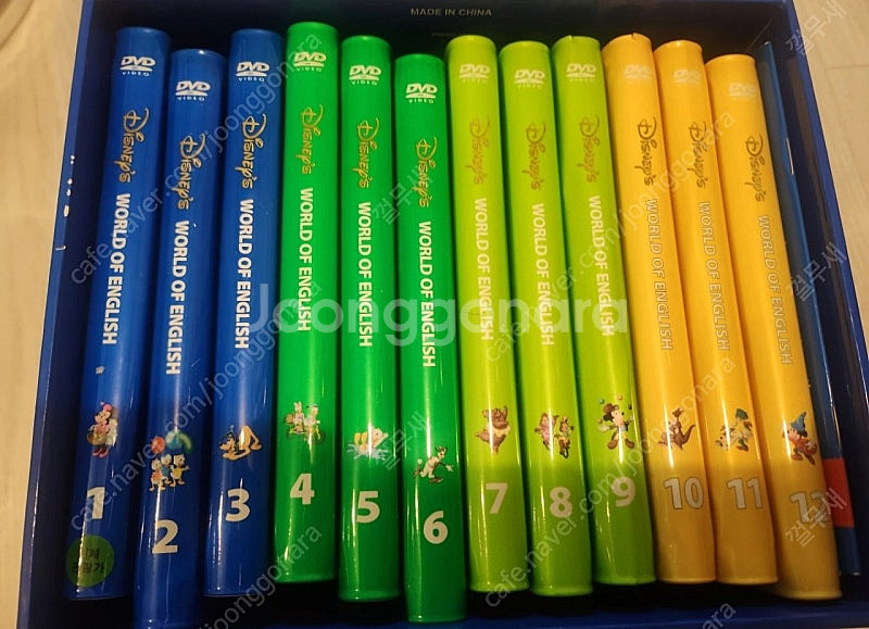 월드패밀리 디즈니 잉글리쉬 스트레이트플레이dvd--0