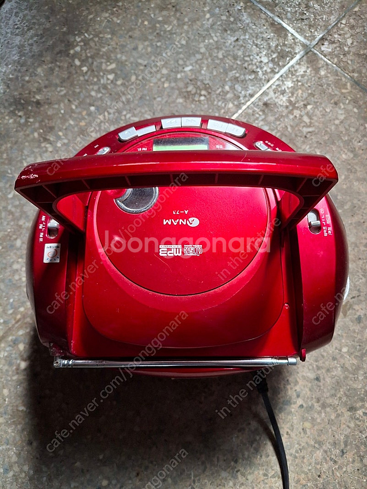 아남 카셋트 라디오 테이프정상 cd불량 강다니엘 더스토리 각--2