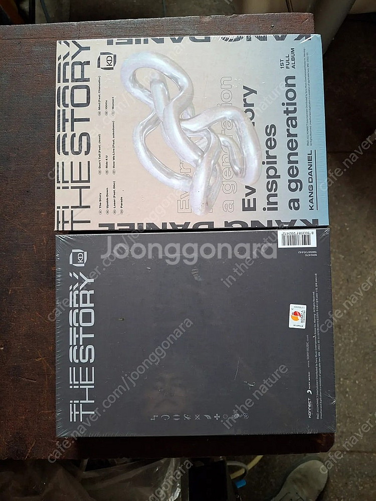 아남 카셋트 라디오 테이프정상 cd불량 강다니엘 더스토리 각--7