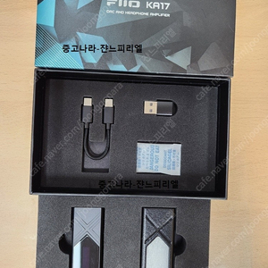 [공식판매원 국내구매] Fiio ka17 블랙 색상 팝니다.