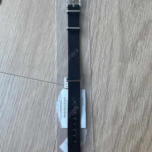 해밀턴 18mm 블랙 나토 스트랩