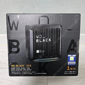 WD BLACK D50 1TB 외장 SSD 썬더볼트3 Gaming Dock