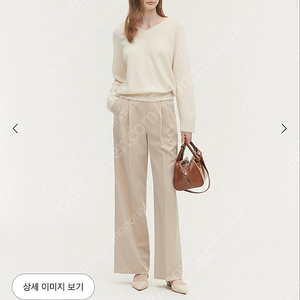 (새상품,택ㅇ)sie 시에 리브 아방 와이드 트라우저 오트베이지,블랙