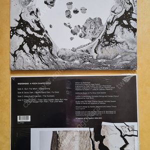 라디오헤드 RADIOHEAD A Moon Shaped Pool Limited Edition White Vinyl LP 미국 MPO 초반 한정반