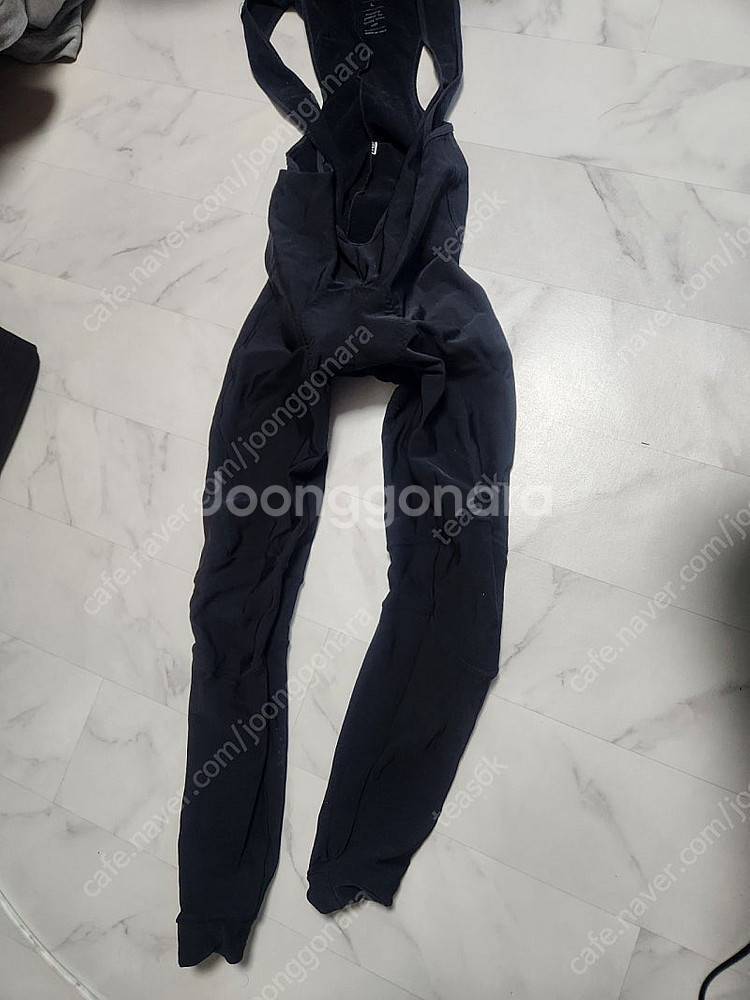 자전거 기모 빕타이즈 산티니 L사이즈 팝니다.--0