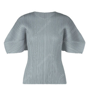 플리츠플리즈 볼륨탑 쿨그레이 이미지