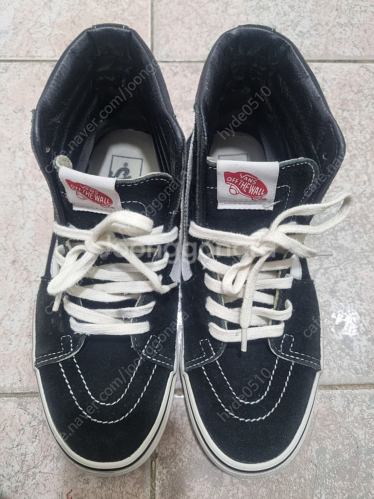 반스 스케이트보드 하이 운동화 250--0