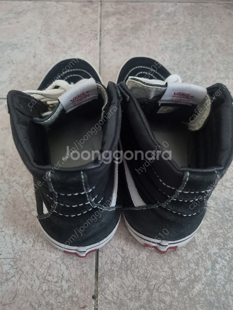 반스 스케이트보드 하이 운동화 250--2