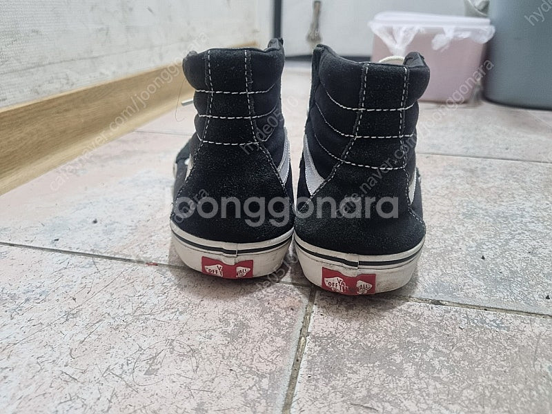 반스 스케이트보드 하이 운동화 250--4