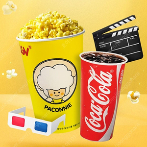 CGV 콤보(팝콘+콜라) 할인쿠폰 1천원에 판매