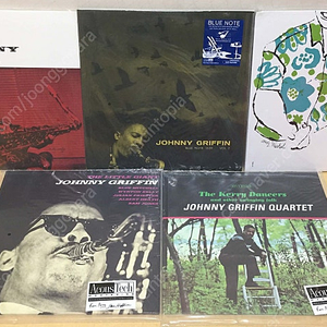 LP ; johnny griffin 쟈니 그리핀 재즈 엘피 음반 5장 오디오파일용 고음질 중량반 45RPM 2LP 블루노트 blue note jazz