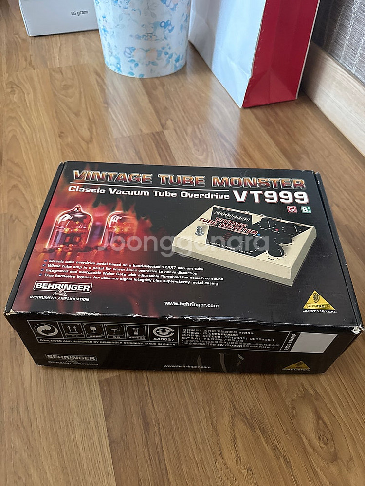 Behringer VT999 진공관 오버드라이버 꾹꾹이--0
