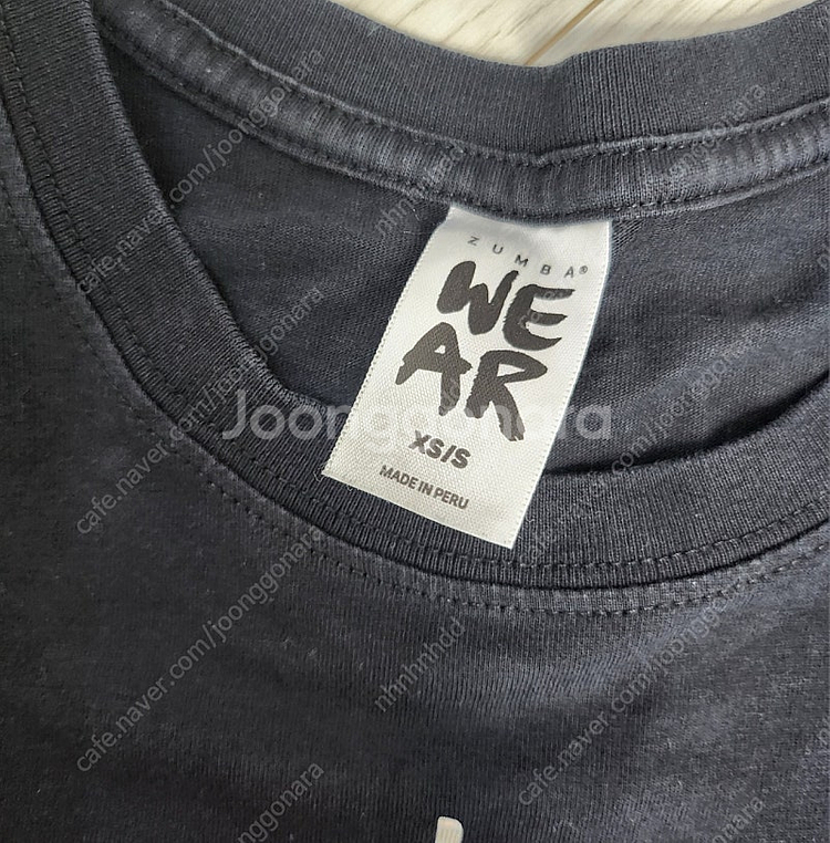 줌바 웨어 티셔츠--1