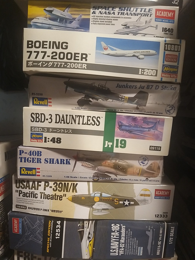 비행기 프라모델 팝니다--7