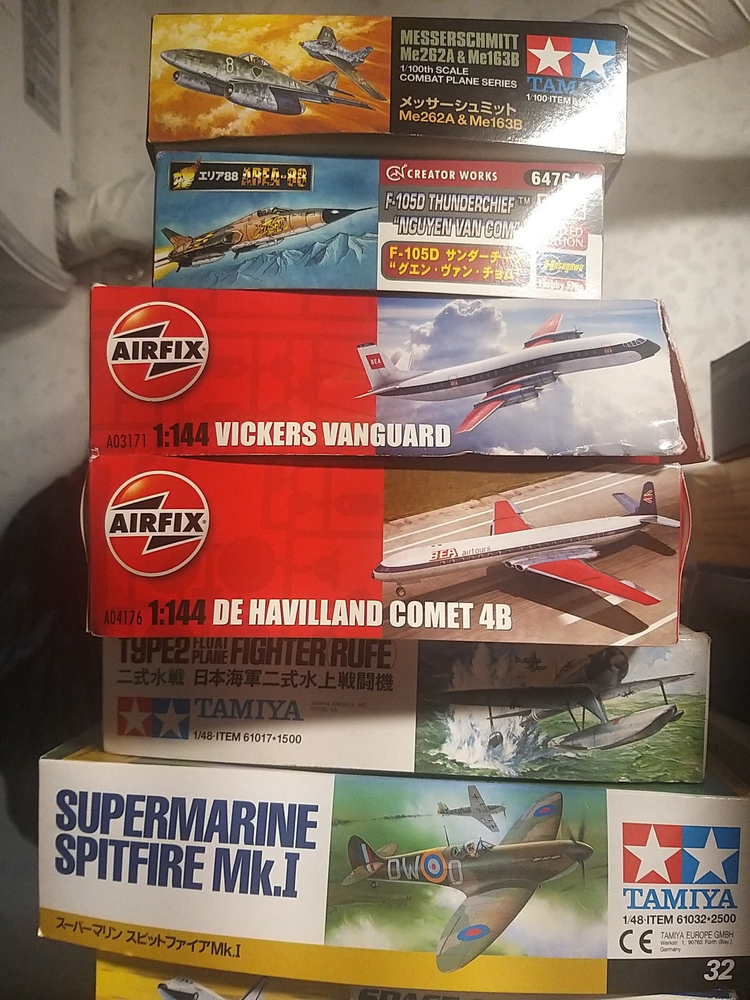 비행기 프라모델 팝니다--8