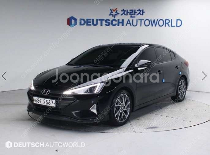 중고차 현대 더 뉴아반떼AD 1.6 가솔린 스마트 19...--0