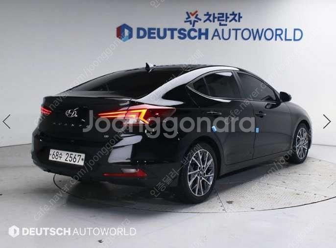 중고차 현대 더 뉴아반떼AD 1.6 가솔린 스마트 19...--9