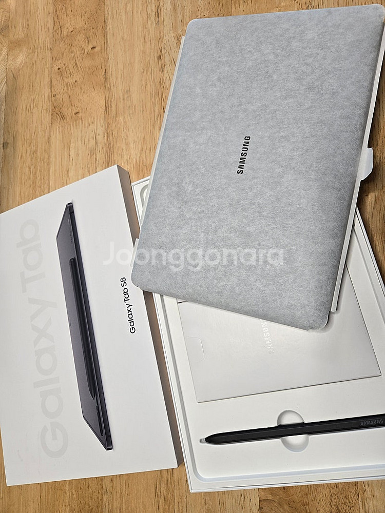 (박스풀셋) 갤럭시탭 S8 256GB--0