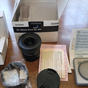 시그마 10-18mm f2.8 dc dn 소니e