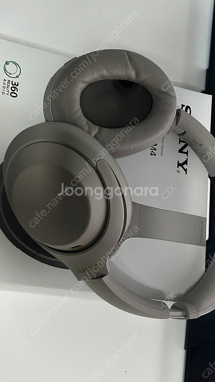 소니 헤드셋 WH-1000XM4 거의 새것--4