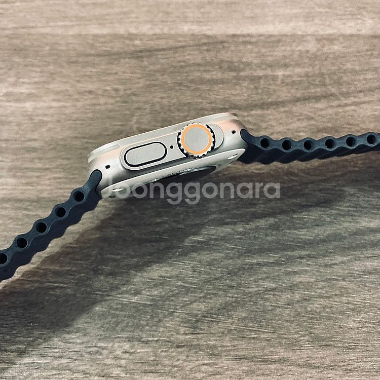 애플워치 울트라1 티타늄 49MM 초S급 배터리89% ...--2