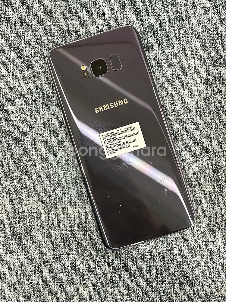 갤럭시S8+ 64G 그레이 파손없는 가성비 단말기 5만...--0