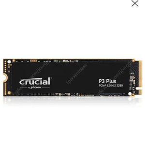 크루셜 P3 Plus NVMe M.2 SSD 4TB