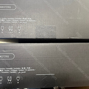 델 AW2725Q 27인치 OLED 모델 미개봉 저렴히 처분합니다