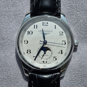 론진 마스터콜렉션 싱글 문페이즈 40mm (방문 쿨거래시 170만원)