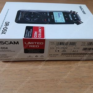 Tascam 핸디레코더 DR-05XR 미개봉 제품 입니다