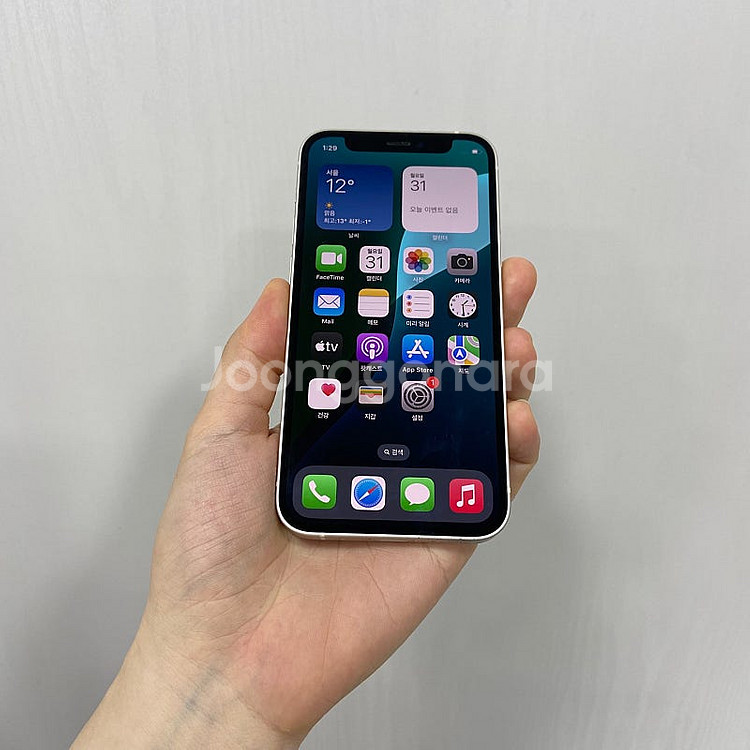 77476 아이폰12미니 화이트 64GB 부산 중고폰 ...--0