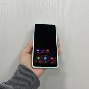 82576 갤럭시X커버5 민트 64GB 키즈폰 특S급 중고폰 팝니다 6만원