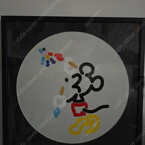윤협 원형 판화 (디즈니) / Mickey Print Collection 2022 작품 판매 ( 작품교환 협의도 가능 )