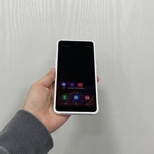 78654 갤럭시X커버5 화이트 64GB A급 부산 키즈폰 팝니다 6만원