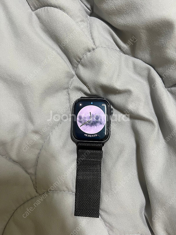 애플워치 SE 44mm 스페이스 그레이--1
