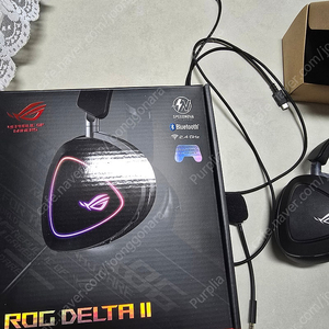 ASUS 아수스 ROG DELTA 2 (델타 2) 무선 게이밍 헤드셋 팝니다 (아마존 직구)