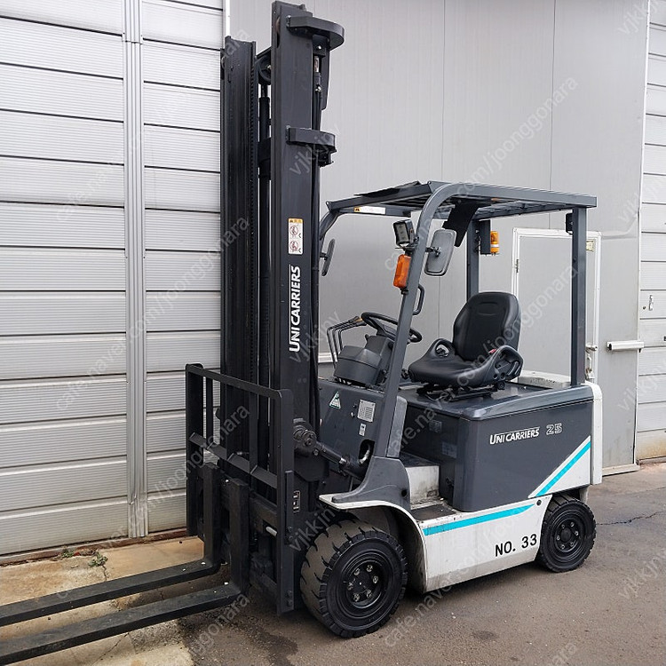 TCM 전기식 전동지게차 2.5톤 2단 4500MM 싸이드쉬프트 장착 2018년식 [신차수준] 이미지