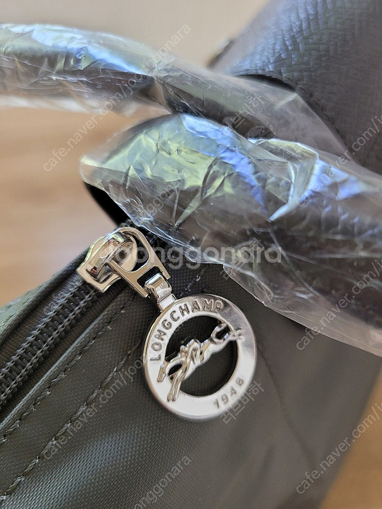 LONGCHAMP 롱샴 숄더백 르플리아쥬 그린 그라파이...--3