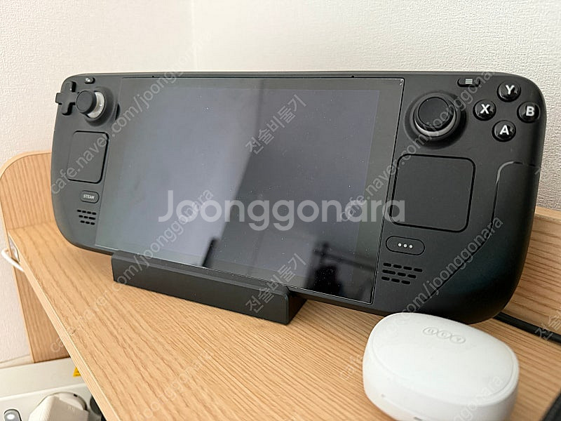스팀덱 lcd 512G+정품독스테이션+qcy무선이어폰--0